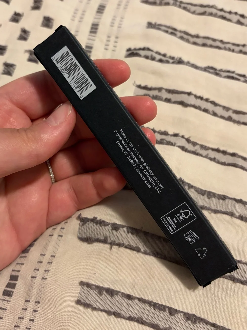 NEW Crunchi Shattered Mascara Black Vegan Clean Beauty